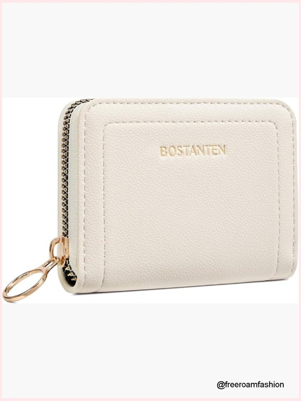Accordion Zipper Card Holder Wallet RFID Blocking